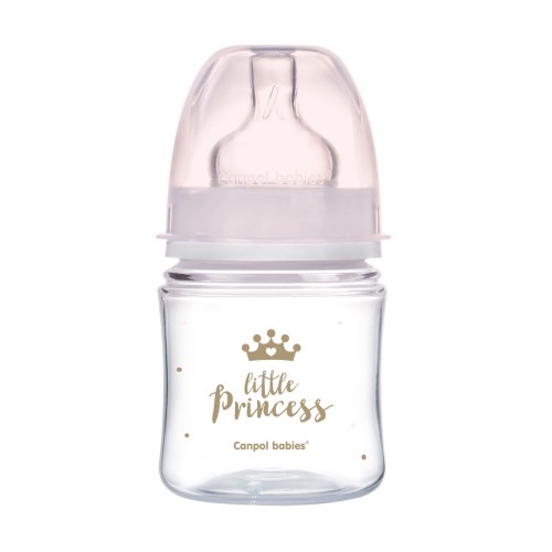 Канпол FOR KIDS Canpol anti-colic feeding bottle `Little Princess` 120ml #4019